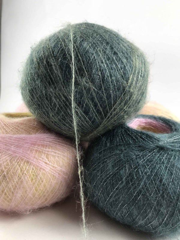 İnce Moher Yün İp 322 Gram Mi30