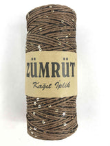 Zümrüt Pullu Kağıt İp