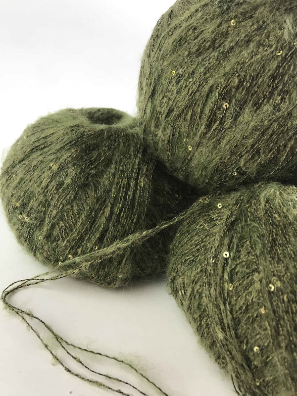 Klavuzlu Pullu Yün İp 498 Gram KP4