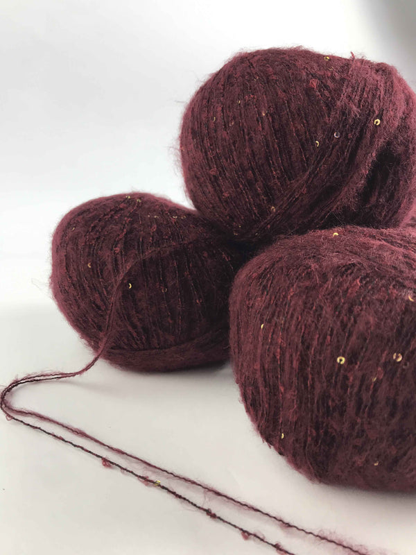 Klavuzlu Pullu Yün İp 382 Gram KP10