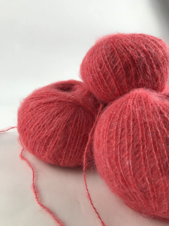 İnce Moher Yün İp 352 Gram Mi48