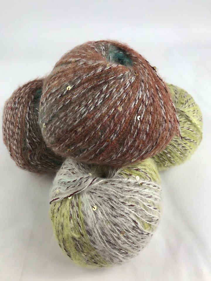 Klavuzlu Pullu Yün İp 506 Gram KP24