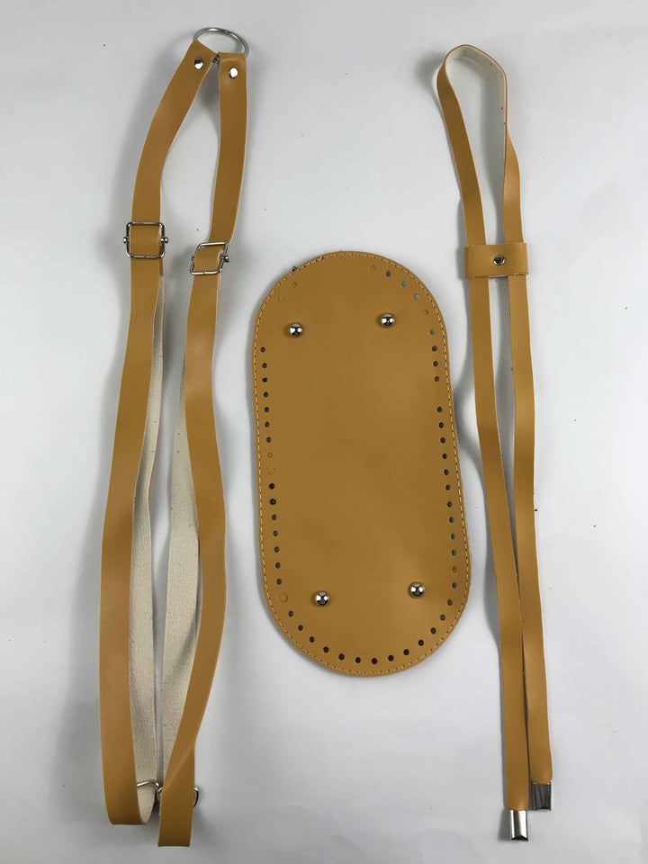 Deri Oval Halkalı Sırt Çanta Yapım Seti (27x13)
