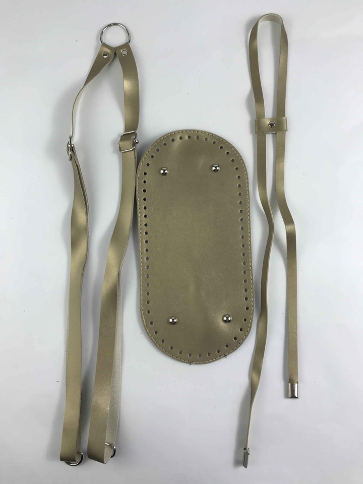 Deri Oval Halkalı Sırt Çanta Yapım Seti (27x13)