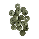 Koyu Haki Parlak 2 Boy Düğme