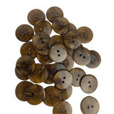 Koyu Kahve 2 Boy Düğme