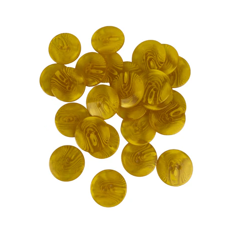 Koyu Sarı 2 Boy Düğme