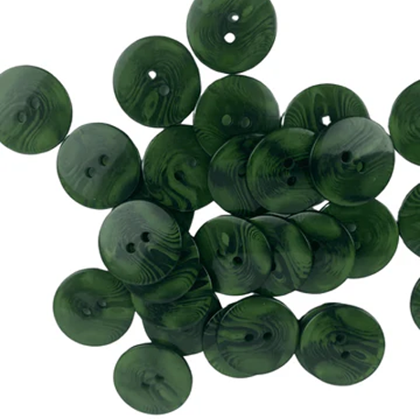 Koyu Yeşil 2 Boy Düğme