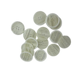 Krem Renk 4 Farklı Boy Düğme