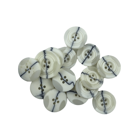 Krem Renk 4 Farklı Boy Düğme