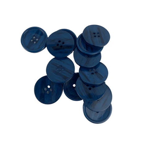 Lacivert Renk 4 Farklı Boy Düğme
