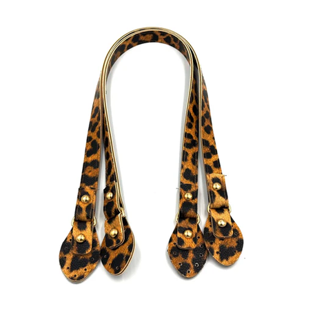 Leopar Desenli Elegant Askı 74 cm