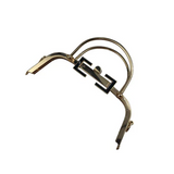 Lüx 20cm Saplı Metal Çanta Bursu
