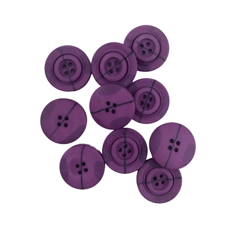 Mor Renk 4 Farklı Boy Düğme