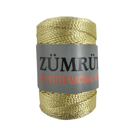 Zümrüt Polyester Makrome İpi No:3