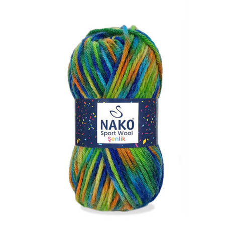 NAKO SPORT WOOL ŞENLİK El Örgü İplikleri