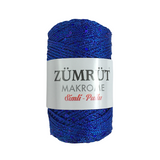 Zümrüt Makrome Simli-Pullu