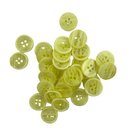 Sarı Renk 4 Farklı Boy Düğme