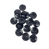 Siyah Parlak 2 Boy Düğme