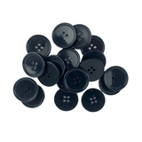 Siyah Renk 4 Farklı Boy Düğme