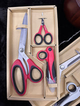 Titanyum Makas Seti Kırmızı