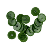 Yeşil Renk 4 Farklı Boy Düğme