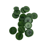 Yeşil Renk 4 Farklı Boy Düğme