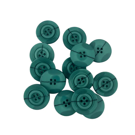 Yeşil Renk 4 Farklı Boy Düğme