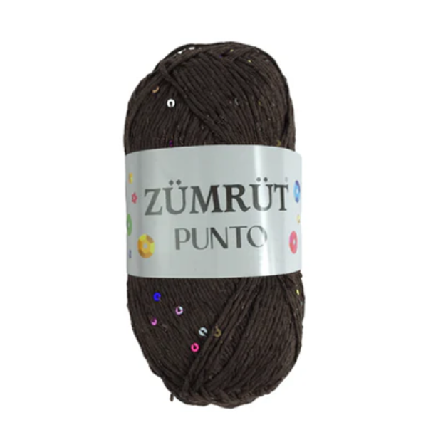 Zümrüt %100 Cotton Punto (Simli ve Pullu)