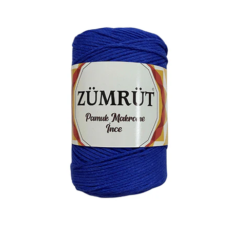 Zümrüt İnce Pamuk Makrome İpi ZİPM2