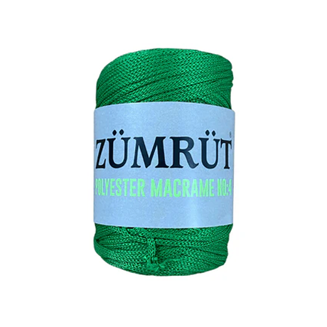 Zümrüt Polyester Makrome İpi No:4 ZPMİ9