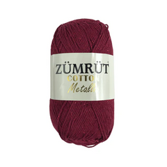 Zümrüt %100  Cotton Metallic (Simli)