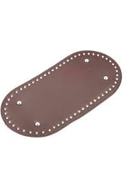Oval Deri Çanta Tabanı 13X27