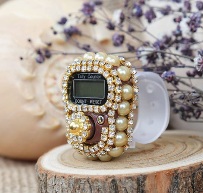 İnci Detaylı Taşlı Zikirmatik