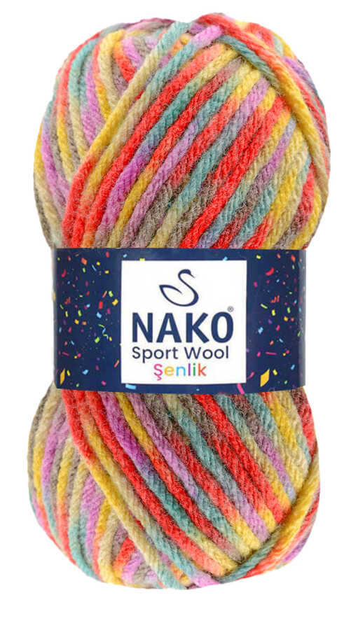 NAKO SPORT WOOL ŞENLİK El Örgü İplikleri Emir Yün Battaniyeipi Bereipi hırkaipi Kazakipi Kislikip Nako Nakosportwool Pancoipi Sportwool sportwoolsenlik Yunkarisimliip