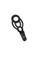 Desen Oymalı Deri Çanta Kapağı