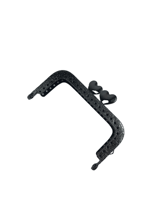 10 cm Kalp Metal Cüzdan Bursu