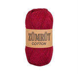 Zümrüt %100 Cotton Z2 (Koyu Bordo)