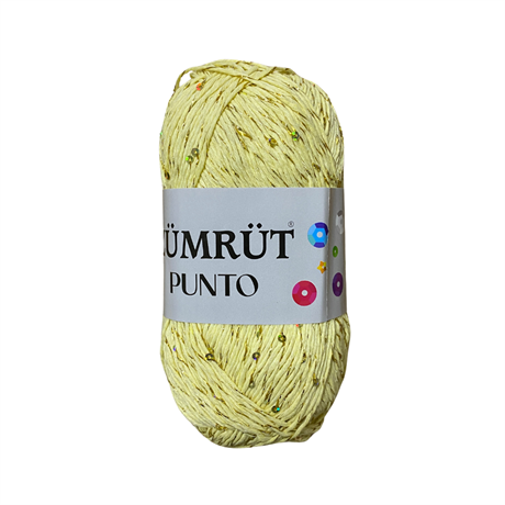 Zümrüt %100  Cotton Punto (Simli ve Pullu) Z43