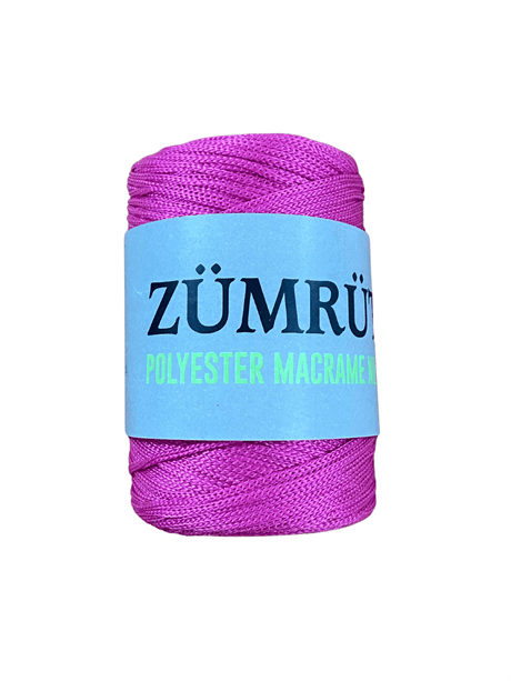 Zümrüt Polyester Makrome İpi No:4 ZPMİ12 Zümrüt Polyester Makrome İpi No: 4 4nomakrome Makromeipi polyestermakrome Ranırip Suplaİp