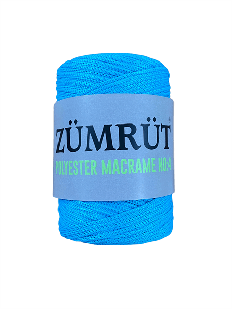 Zümrüt Polyester Makrome İpi No:4 ZPMİ14 Zümrüt Polyester Makrome İpi No: 4 4nomakrome Makromeipi polyestermakrome Ranırip Suplaİp